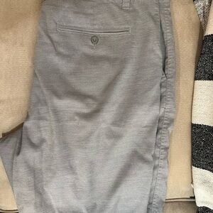 Gray Casual Pants